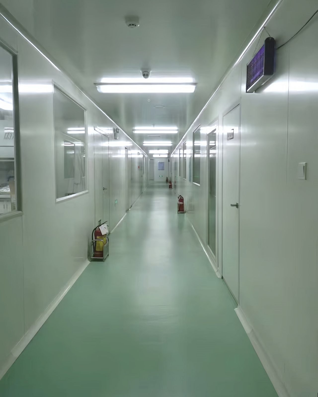 长沙生产区内部走廊